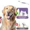 VVHOMIFE Dog Toothbrush Dual Head S Shape Handle Colors-5