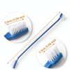 Nuogo Dog Toothbrush Dual Head Soft Bristles Pet Dental Care-1