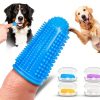 Babove Dog Finger Toothbrush Food Grade Silicone 4 Pack-0