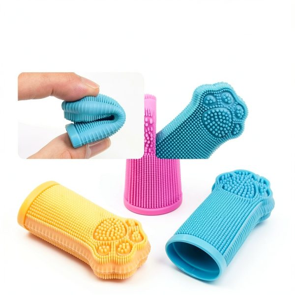 Hera Harmony Finger Toothbrush Silicone Bristles for Small-6