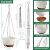 Montresor Self Watering Hanging Planter Indoor Outdoor-3