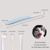 JGocot Microhead Pet Toothbrush Blue Green Tiny Brush Head-1