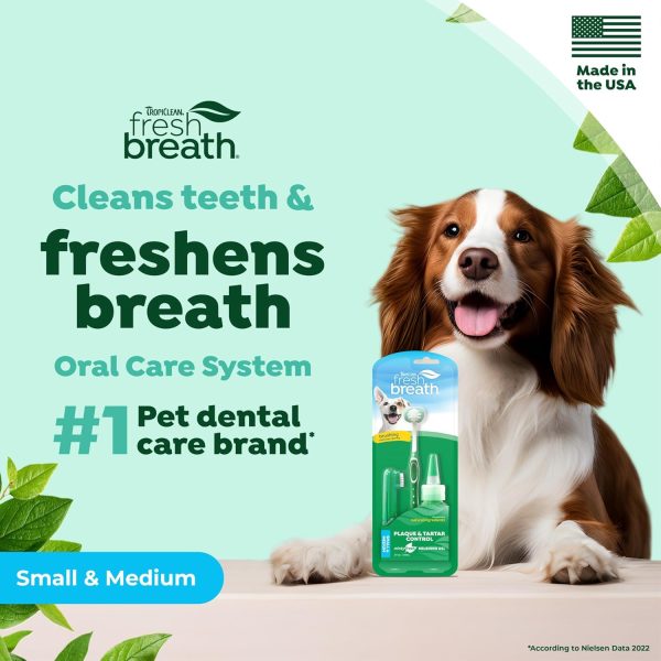Cosmos Dog Toothbrush Kit Plaque Remover Small Large Dog-1