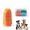 Sarnxgr Dog Finger Toothbrush Food Grade Silicone Pet Dental-6
