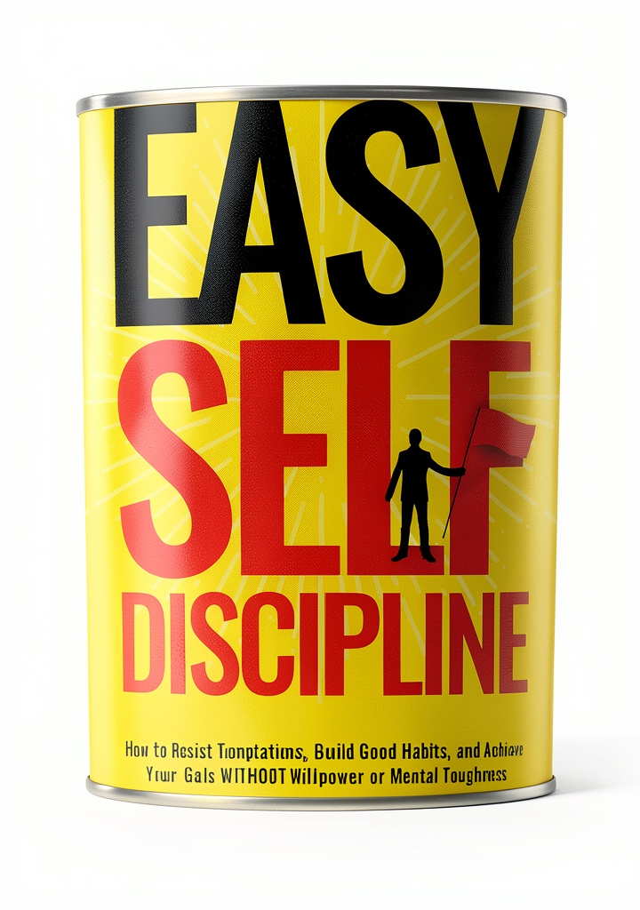 'Self Discipline Mastery book cover on a Kindle device'