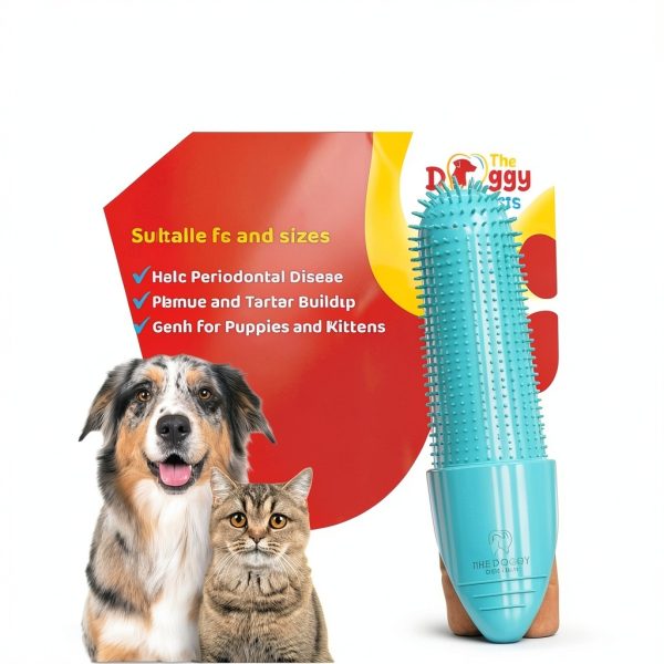 Doggy Dentists Finger Toothbrush Durable Pet Dental Care-3