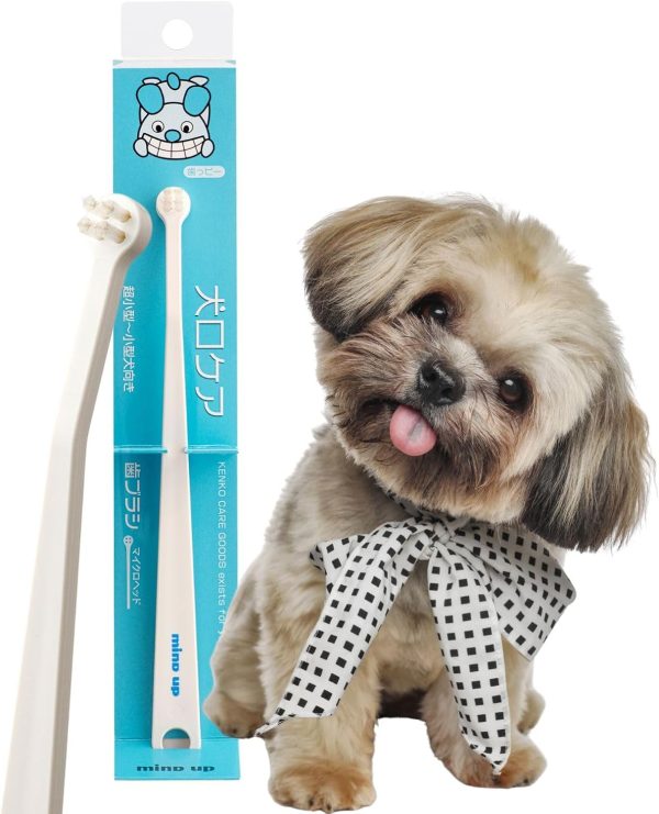Mind Up Micro Dog Toothbrush Ultra Small Dog Dental Care-1