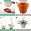 Montresor Self Watering Hanging Planter Indoor Outdoor-6