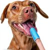 Babove Dog Finger Toothbrush Food Grade Silicone 4 Pack-2