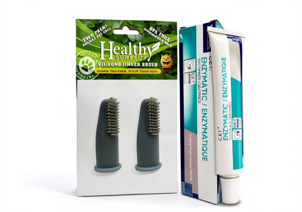 Healthy Surplus Pet Finger Toothbrush Dental Care Kit-0