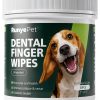 RunyePet Dog Cat Dental Wipes Finger Wipes Cleaning Kit-8