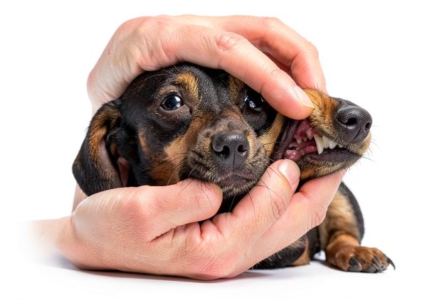 Nuogo Dog Toothbrush Dual Head Soft Bristles Pet Dental Care-5