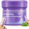 HICC PET Pet Dental Wipes Finger Toothbrush Coconut Oil-0