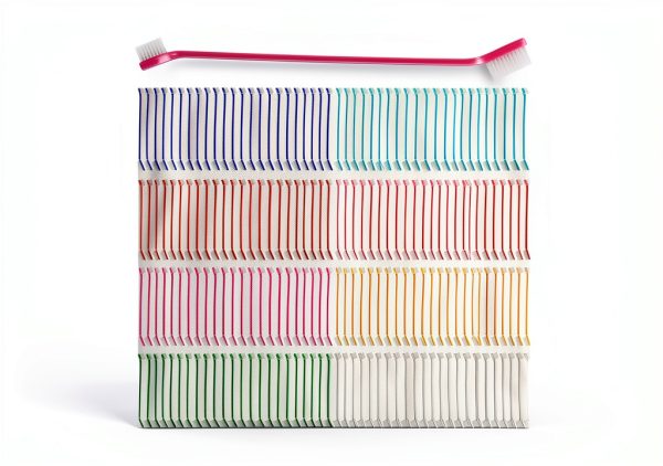 Nuogo Dog Toothbrush Dual Head Soft Bristles Pet Dental Care-0