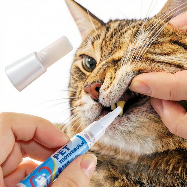 Hkpetty Dog Toothbrush Pen Plant Based Formula Fresh Breath-5