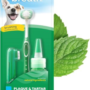 Cosmos Dog Toothbrush Kit Plaque Remover Small Large Dog-0