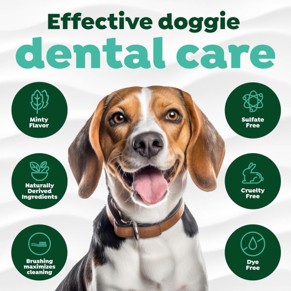 Cosmos Dog Toothbrush Kit Plaque Remover Small Large Dog-3