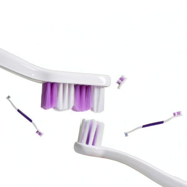 VVHOMIFE Dog Toothbrush Dual Head S Shape Handle Colors-1