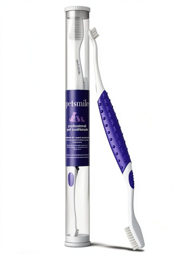 Petsmile Dog Toothbrush Angled Head Pet Dental Care-0