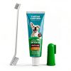 TropiClean Dog Toothbrush Kit Fresh Breath Dental Care-3