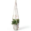 Macrame Plant Hanger Wdmxszdq Boho Cotton-6