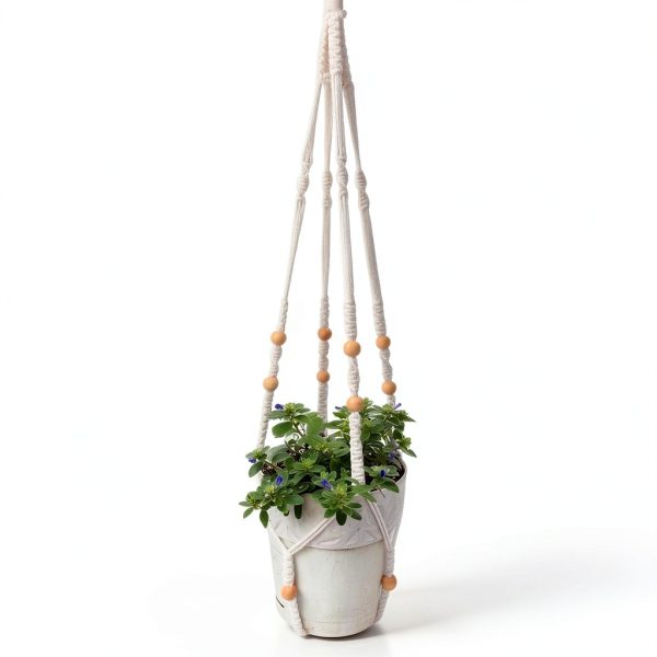Macrame Plant Hanger Wdmxszdq Boho Cotton-6