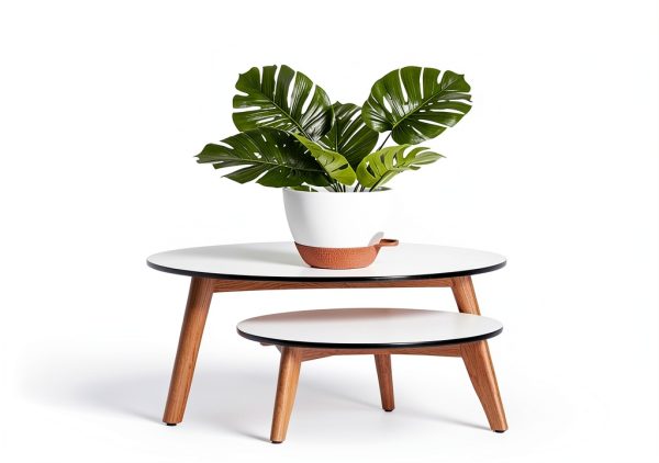 Vanslogreen Hanging Planter Set 2‑Piece 8″ White Plastic Self‑Watering-5