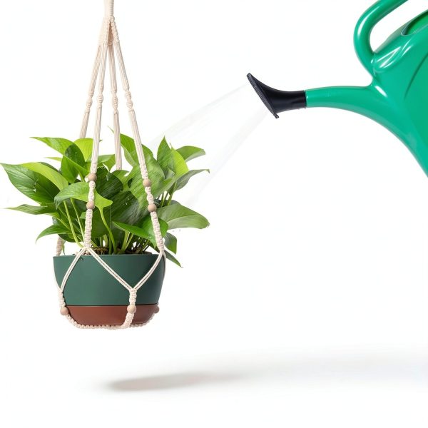 Hanging Planter USLAI Cotton Boho Design-6