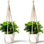 Macrame Plant Hanger Wdmxszdq Boho Cotton-0