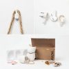 Ceramic Wall Planter Set Kazai Modern Matte Design-5