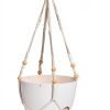 Fielda Hanging Planter Plastic Self Watering 10in-7