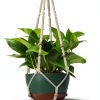 Hanging Planter USLAI Cotton Boho Design-5