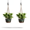 Hanging Planter USLAI Cotton Boho Design-2