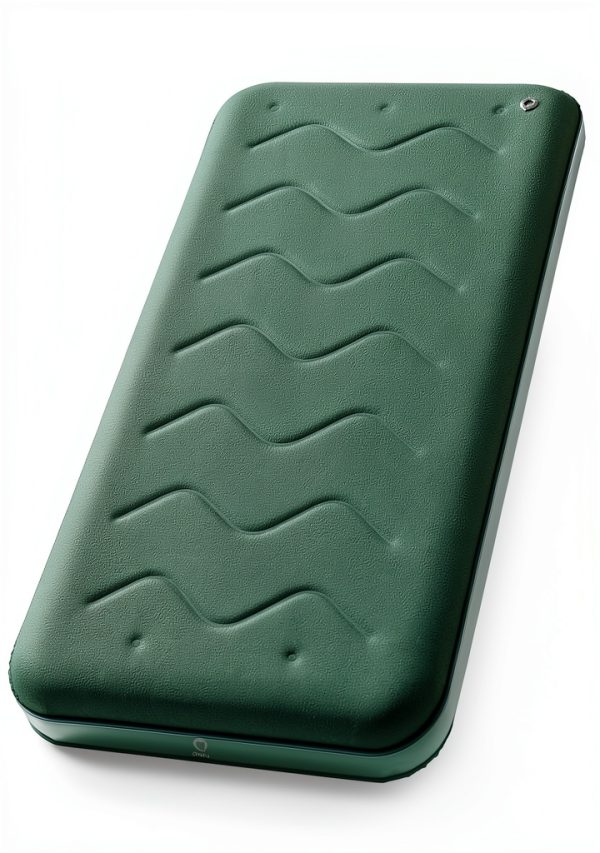 Twin Inflatable Mattress QPAU SD001 Green Twin 9" Extra Plush Foldable-0