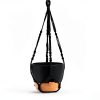 Hanging Planter GARDIFE 10 Inch Matte Black Self Watering Set-1