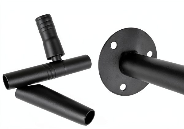 Uoveya Metal Hanging Plant Hanger Mounted Black 47.5in 2pcs Display-1