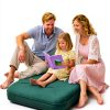 Twin Inflatable Mattress QPAU SD001 Green Twin 9" Extra Plush Foldable-2