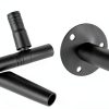 Uoveya Metal Hanging Plant Hanger 47.5in Black Wall‑Mounted Set-1
