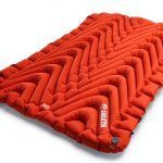 Klymit Insulated Double V Inflatable Sleeping Pad Red 2020 3‑Inch-0