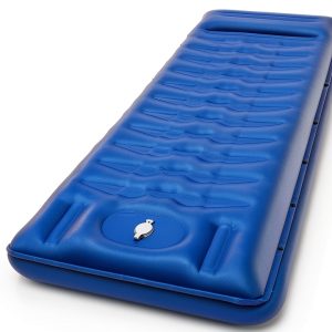 Sleeping Pad, Ultralight Thicken Inflatable Sleeping Pad for Camping, Built-in Pump, Great for Camping, Hiking, Carry Bag, Repair Kit, Compact & Lightweight Air Mattress(Blue)-0
