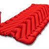 Klymit Insulated Static V Luxe Inflatable Sleeping Pad Red 3 Inch-1